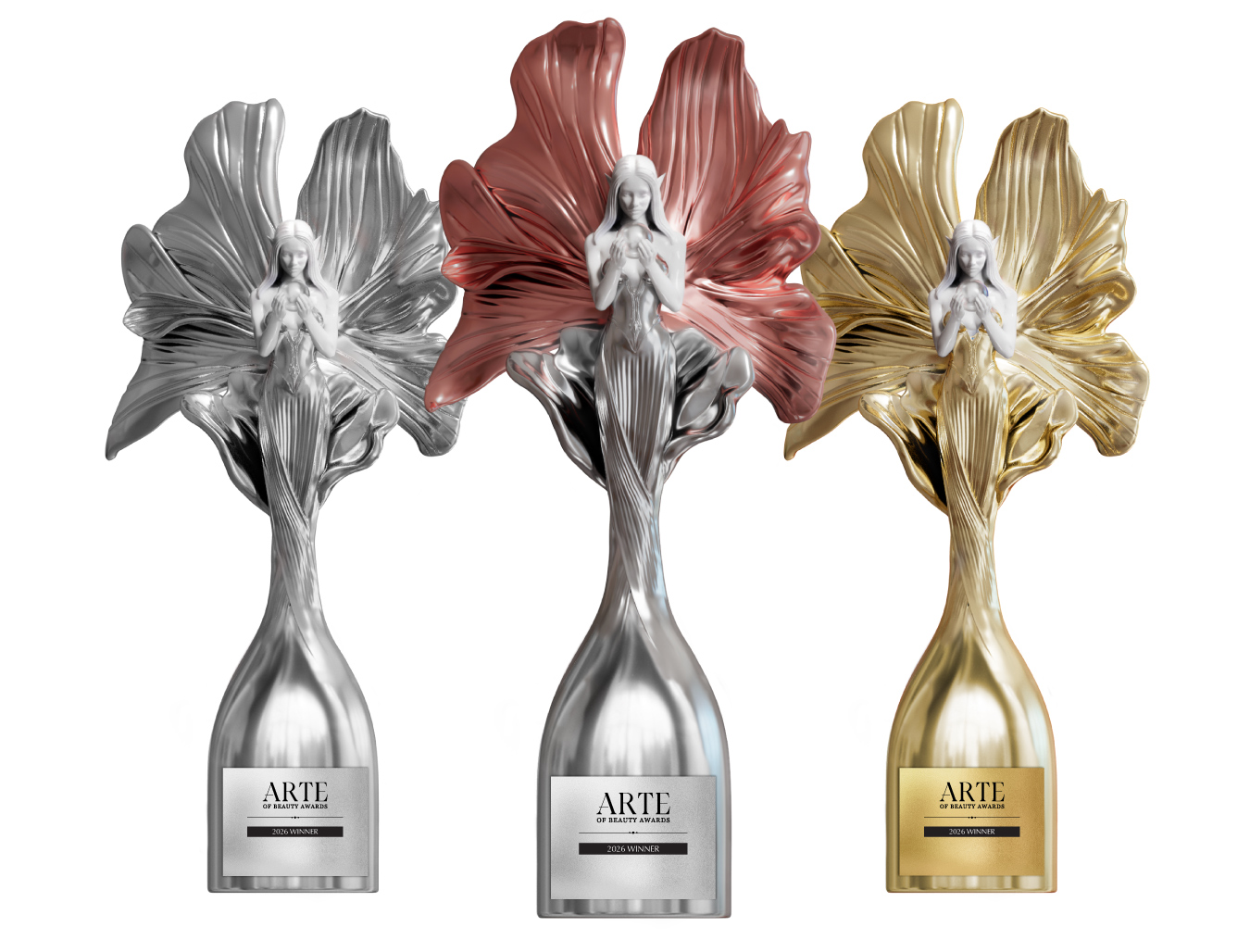 2026 RDA Design Awards Statuettes